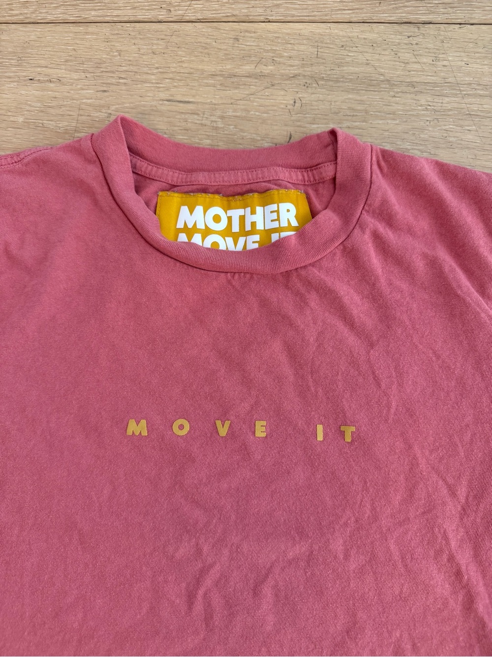 MOTHER Denim tee/tshirt graphic part of their iconic “Move It” campaign. Size M